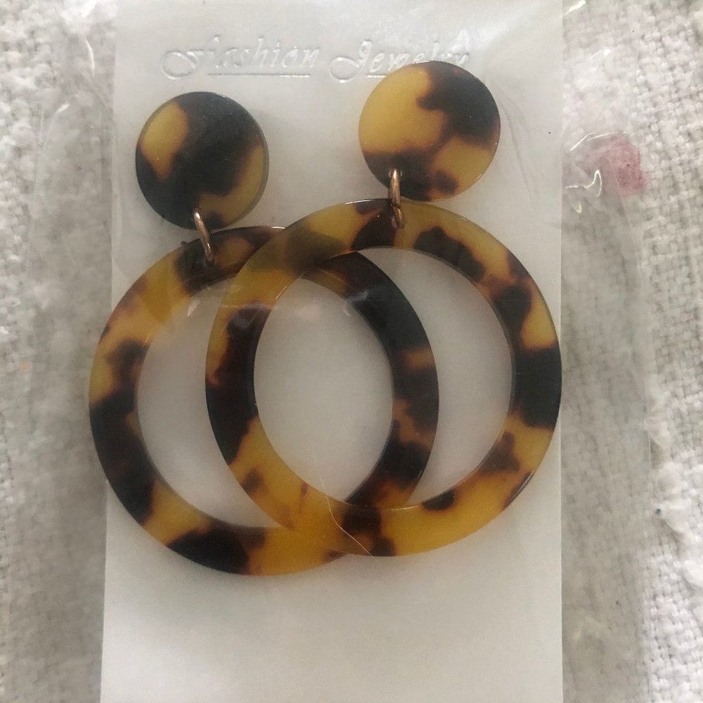 Tortoise Earrings